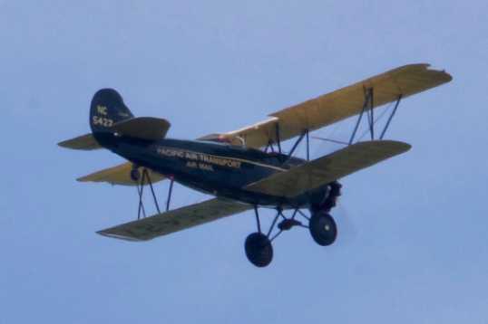 16 June 2021 - 15-50-07
A Travel Air 4000 biplane. Built in Wichita in 1928 and used throughout the 1940's as a cropduster.

Bought to the UK in 2015. Sounded wonderful.
-----------------